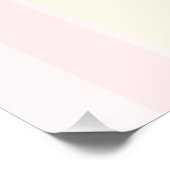 ガーデンバラピンクベビーシャワー ポスター (コーナー)