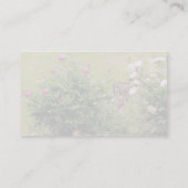 ガーデンバラプロファイル 名刺 (裏面)