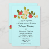 ガーデンバラ結婚ズ 招待状 (正面/裏面)