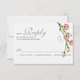 ガーデンバラRSVPカード 出欠カード