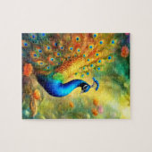 ガーデンバードの美しい孔雀98 ジグソーパズル (横)