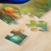 ガーデンバードの美しい孔雀98 ジグソーパズル (側面)