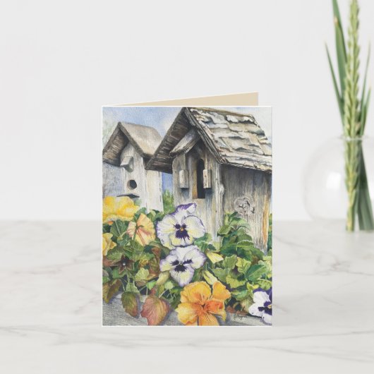 ガーデンバードハウス カード (正面)