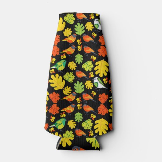 ガーデンバードホームデコールプリント ボトルクーラー (正面)