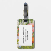 ガーデンパステルズ ラゲッジタグ (裏面縦)