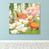 ガーデンパステル キャンバスプリント (インサイチュ (ウッドフロア))