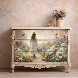 ガーデンパスワンダラー – ロマンチックなフローラデコページ 薄葉紙