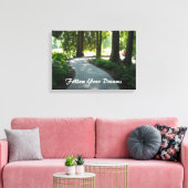 ガーデンパス後を追 – 夢 キャンバスプリント (インサイチュ (リビング))