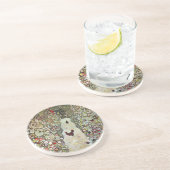 ガーデンパスw鶏、グスタフクリムト、アールヌーボー コースター (側面)