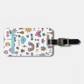 ガーデンパーソナライズされたスお洒落・スカイ ラゲッジタグ (正面横)