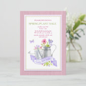 ガーデンパーティの招待状 招待状 (スタンド正面)