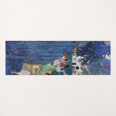 ガーデンパーティーと犬&猫、ジェシー・ウィルコックス・スミス ヨガマット (裏面(横))