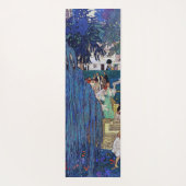 ガーデンパーティーと犬&猫、ジェシー・ウィルコックス・スミス ヨガマット (裏面)