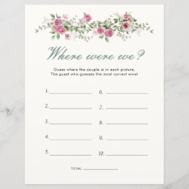 ガーデンパーティーどこ我々ブライダルシャワーゲーム