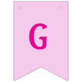 ガーデンパーティーの花のボウル バンティングフラッグ (第2の旗)