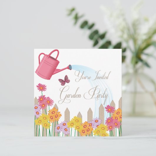 ガーデンパーティーコレクションガーデンパーティー 招待状 (スタンド正面)