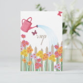ガーデンパーティーコレクションRSVP 出欠カード (スタンド正面)