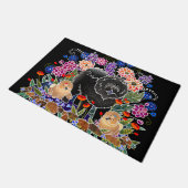 ガーデンパーティーチョウ – 屋内/屋外ドアマット ドアマット (アングル)