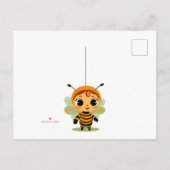 ガーデンパーティーチルドレンお祝い インビテーションポストカード (裏面)