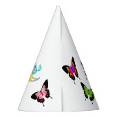 ガーデンパーティーチルドレンお祝い パーティーハット (裏面)