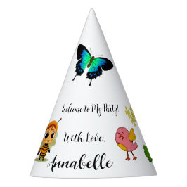 ガーデンパーティーチルドレンお祝い パーティーハット