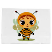 ガーデンパーティーチルドレンお祝い ラージペーパーバッグ (裏面)