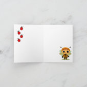 ガーデンパーティーチルドレンお祝い 招待状 (内部)