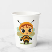 ガーデンパーティーチルドレンお祝い 紙コップ (裏面)