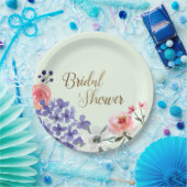 ガーデンパーティーフローラブライダルシャワー紙プレート ペーパープレート (パーティー)