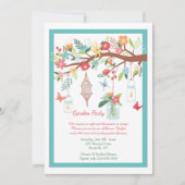 ガーデンパーティーフローラ招待状 招待状 (正面)