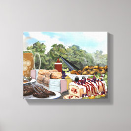 ガーデンパーティーブランチ キャンバスプリント