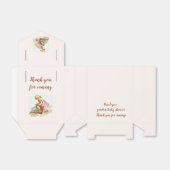 ガーデンパーティーベビーシャワーヴィンテージチャイルド名 フェイバーボックス (折り畳みなし)