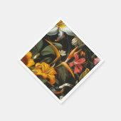 ガーデンパーティーローラーコースター紙プレート スタンダードカクテルナプキン (角)