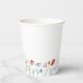 ガーデンパーティーワイルドフラワーバーズデイ 紙コップ (裏面)