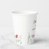 ガーデンパーティーワイルドフラワーバーズデイ 紙コップ (右)