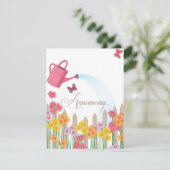 ガーデンパーティー収集婚約発表 招待状 (スタンド正面)