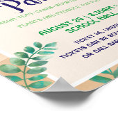 ガーデンパーティー夏テーマポスター ポスター (角)