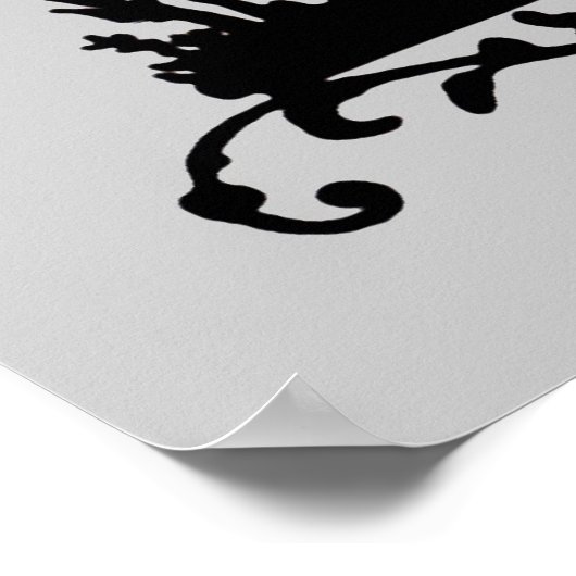 ガーデンパーティー子供付き踊り ポスター (角)