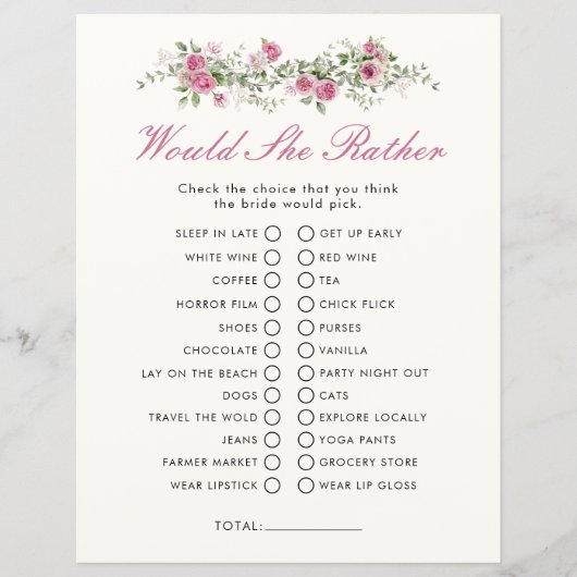 ガーデンパーティー彼女はむしろブライダルシャワーゲーム (正面)