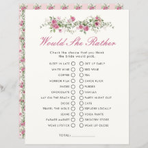 ガーデンパーティー彼女はむしろブライダルシャワーゲーム