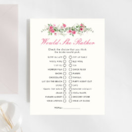 ガーデンパーティー彼女はむしろブライダルシャワーゲーム