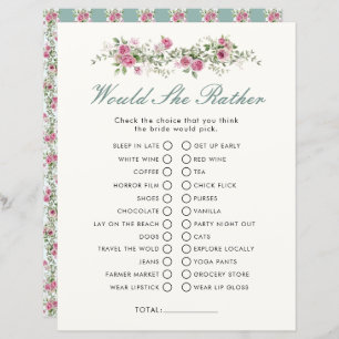 ガーデンパーティー彼女はむしろブライダルシャワーゲーム