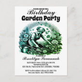 ガーデンパーティー招待状 ガーデンズエンブレイス ポストカード (正面)
