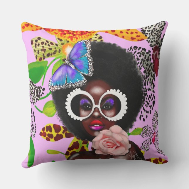 ガーデンパーティー枕 アウトドアクッション (裏面)