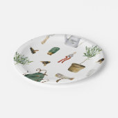 ガーデンパーティー植物愛好家 ペーパープレート (アングル)
