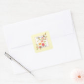 ガーデンパーティー結婚ズ スクエアシール (封筒)