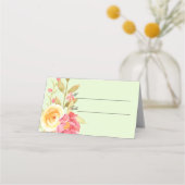 ガーデンパーティー結婚ズ プレイスカード (正面)