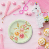 ガーデンパーティー結婚ズ ペーパープレート (パーティー)