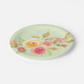 ガーデンパーティー結婚ズ ペーパープレート (アングル)