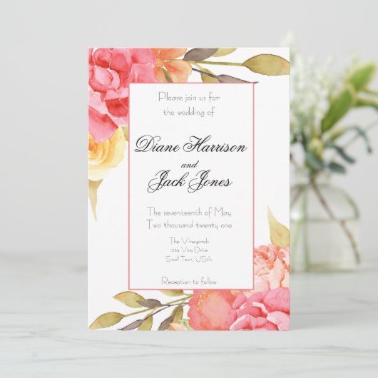 ガーデンパーティー結婚ズ 招待状 (スタンド正面)